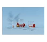 Bodum - Titlis - Set 6 Bicchieri Doppia Parete - impilabili, Trasparente, 0,35 L