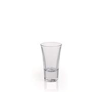 Excelsa Limoncello Set 6 Bicchieri Liquore, Vetro pressato, Clare