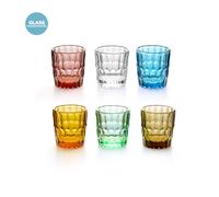 SET 6 BICCHIERINI IN VETRO "VANITY GLASS"