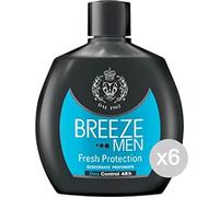 Set 6 BREEZE Deodorante Squeeze 100 Uomo Fresh Protection Cura E Igiene Del