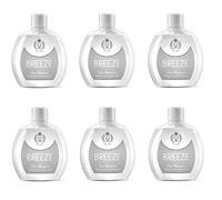 Set 6 BREEZE Deodorante SQUEEZE THE Bianco 100 Ml. Cura del corpo