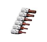 Set 6 bussole in acciaio resistente all ' usura con, B | Acciaio temprato multiuso con prese temprate a induzione per riparazioni tecniche e impianti elettrici