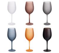 Set 6 calici 650 ml effetto frosted, Cala Dorada New