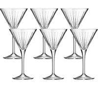 Set 6 Calici da Liquore Martini Timeless 21 cl RCR Cristalleria