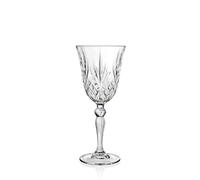 Rcr melodia set 6 calice acqua cl 27 in finissimo cristallo ecologico luxion®.