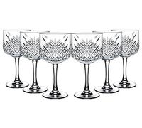 Set 6 Calici in vetro trasparente per Gin & Tonic Timeless CL 55