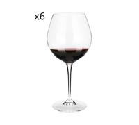Set 6 calici Pinot nero Io Vino in vetro cristallo trasparente