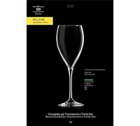 Rcr invino, set 6 calici da vino rosso 33 cl, qualità professionale