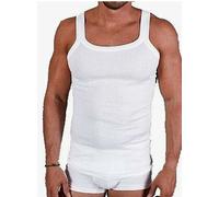 SET 6 CANOTTE UOMO ROSSOPORPORA COSTINA 100% COTONE MADE IN ITALY BIANCO NERO