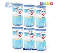 Intex Cartuccia Filtro A Media - Altezza 20 cm, diametro esterno: 10,7cm, diamet