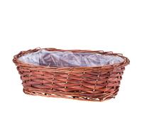 Set 6 Cesti Contenitori in Vimini 25 cm