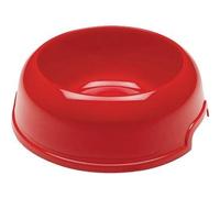Set 6 ciotole per cani e gatti in plastica 0,2 litri Ø 14,5 cm con bordo anti...