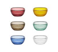 Set 6 ciotoline Gelato MINI L.12 Decoro Vanity Pio eTito Toso in acrilico Bio-based Dimensioni L Ø12xh 5,5 cm - 428 cc Multicolor multicolor