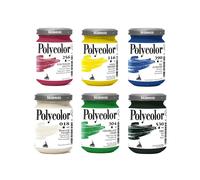Set 6 Colori Acrilici Polycolor Maimeri - 140 ml