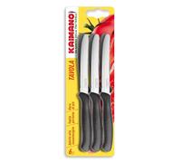 Set 6 Coltelli da Tavola Cucina kaimano nero italicus fiskars