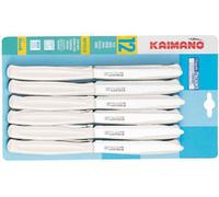Set 6 Coltelli Da Tavola Kaimano Con Manico Pvc KAR015