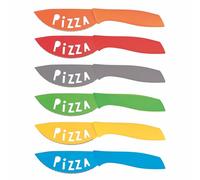 Set 6 coltelli pizza, lama in acciaio inox, impugnatura in PP, SìChef