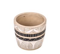 Set 6 Contenitori Decorativo Righe con Righe Larghezza