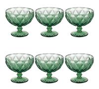 Set 6 coppe gelato 400 ml, verde, Elizabeth Sibilla