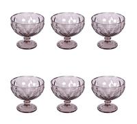 Set 6 coppe gelato purple 400 ml, Elizabeth Sibilla