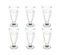 Set 6 Coppette Per Dessert Rockbar In Vetro Trasparente Cl 38