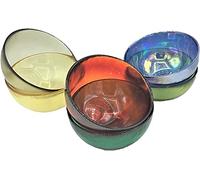 Set 6 coppette Yalos in vetro di Murano colori assortiti