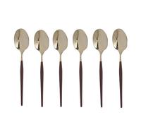 Set 6 cucchiaini bordeuax champagne Luxy