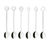 Set 6 cucchiaini party in acciaio inox PORTAFORTUNA - Sambonet