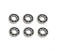 Set 6 Cuscinetti 6001 in Acciaio Lega per Set 6 Cuscinetti 6001 | 6 inclusi, misura per standard 6001, per ideale per ricostruzione testata, resistenza usura