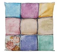 Set 6 Cuscini Sedie 4 Punti Coprisedia Trapuntato 40x40x5 cm Made in Italy