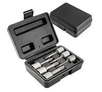 Set 6 Estrattori per viti danneggiate spanate attacco quadro femmina 3/8" 2-10mm