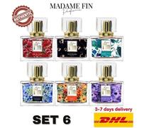 SET 6 feromoni profumati Madame Fin più famosi tailandesi per unisex 30 ml.