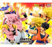 SET 6 FIGURE DRAGON BALL Z MATCH MAKERS SS3 GOKU GOHAN GOTENKS VS. BUU