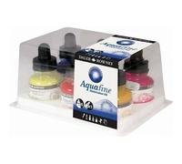SET 6 INCHIOSTRI ACRILICI ACQUERELLI DALER ROWNEY AQUAFINE INK WATERCOLOUR 29,5