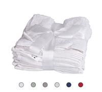 Set 6 lavette in cotone 30x30 cm, Sibilla