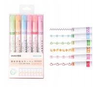 Set 6 marcatori con diversi motivi decorativi 3