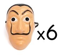 Set 6 Maschere Dali'