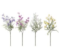 Set 6 Mini Rami Artificiali Gypsophila Rami 64 cm
