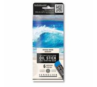 Set 6 Mini Stick Olio Solido 12ml Paesaggio Marino