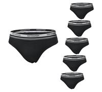 Set 6 Paia Slip / Boxer Uomo NOTTINGHAM Cotone Bielastico Nero Bianco Assortito
