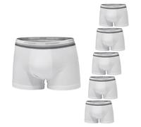 Set 6 Paia Slip / Boxer Uomo NOTTINGHAM Cotone Bielastico Nero Bianco Assortito