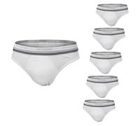 Set 6 Paia Slip / Boxer Uomo NOTTINGHAM Cotone Bielastico Nero Bianco Assortito