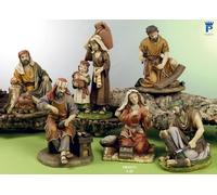 Set 6 personaggi Presepe 22 cm, in resina by Paben