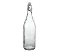 Set 6 pezzi Bottiglia vintage Cerve Milly da 1 litro elegante con tappo meccanic