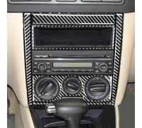 Set 6 pezzi copri pannello console centrale in di carbonio per Golf 4 MK4
