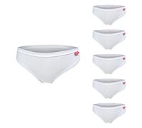 Set 6 Pezzi DONNA Slip / Tanga / Culotte LIABEL Varie Taglie Bianco/Nero DD