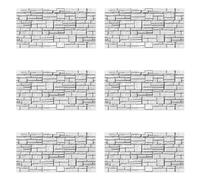 Set 6 pezzi Pannelli di Rivestimento parete e altre superfici Decorazione Modula