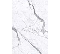 Set 6 Pezzi Pannello Decorativo PVC 60x120 Effetto Marmo Bianco