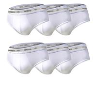 Umbro Set 6 Pezzi Slip Uomo in Cotone Elasticizzato Art. 700 (colorato, 6/XL)