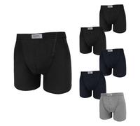 Set 6 Pezzi Uomo Boxer Slip LIABEL Cotone Elasticizzato Assortito Tg Forti 1104